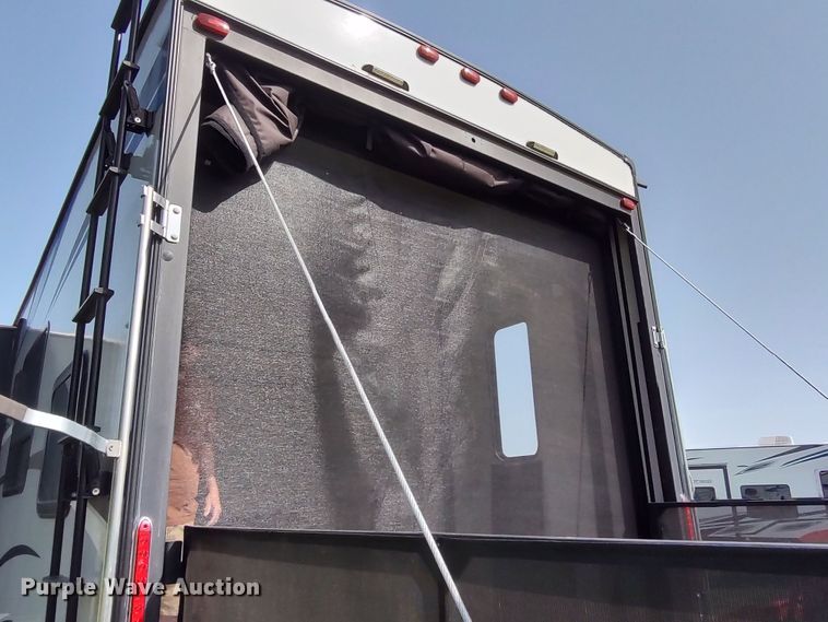 image for item LU9065 2018 Forrest River Vengeance  toy hauler camper