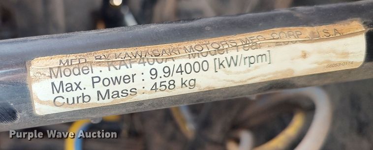 image for item LU9081 2005 Kawasaki Mule 610  utility vehicle