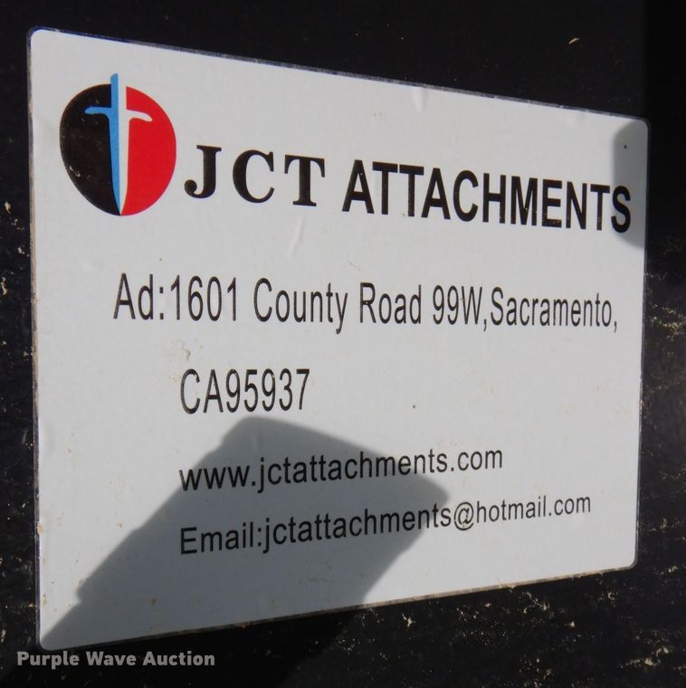 image for item MF9103 2022 JCT  skid steer tiller