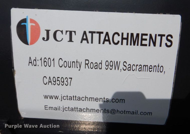 image for item MF9108 2022 JCT  skid steer broom