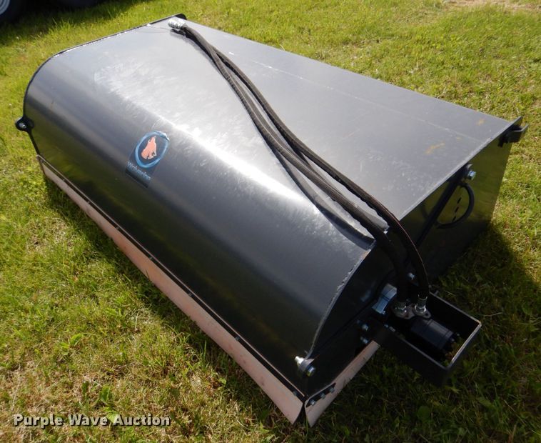 image for item MF9111 2022 Wolverine  skid steer sweeper