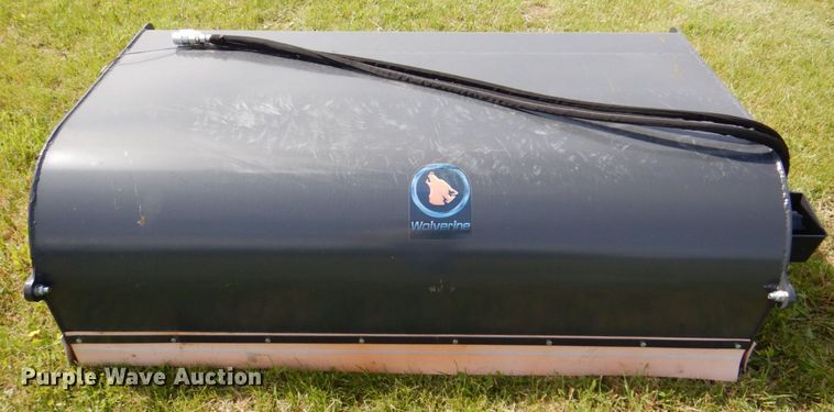 image for item MF9111 2022 Wolverine  skid steer sweeper