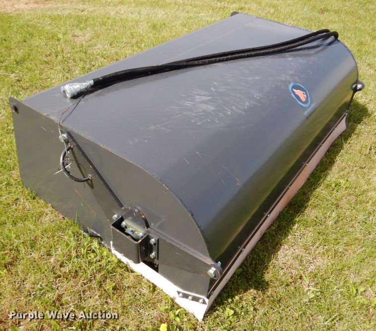 image for item MF9111 2022 Wolverine  skid steer sweeper