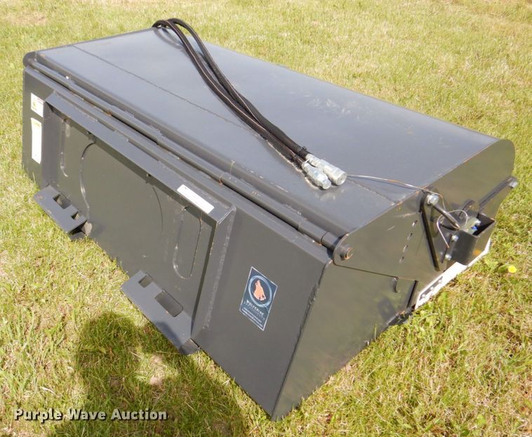 image for item MF9111 2022 Wolverine  skid steer sweeper