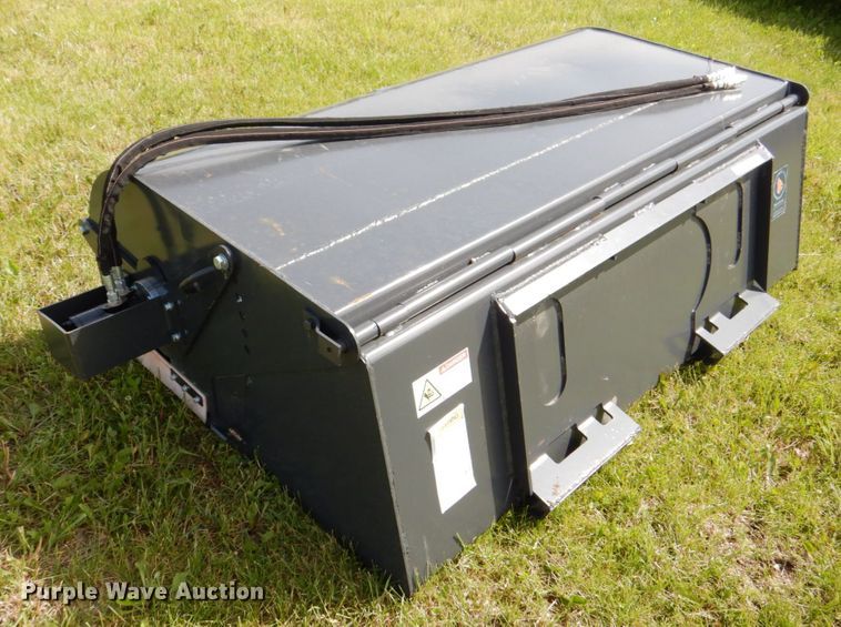 image for item MF9111 2022 Wolverine  skid steer sweeper