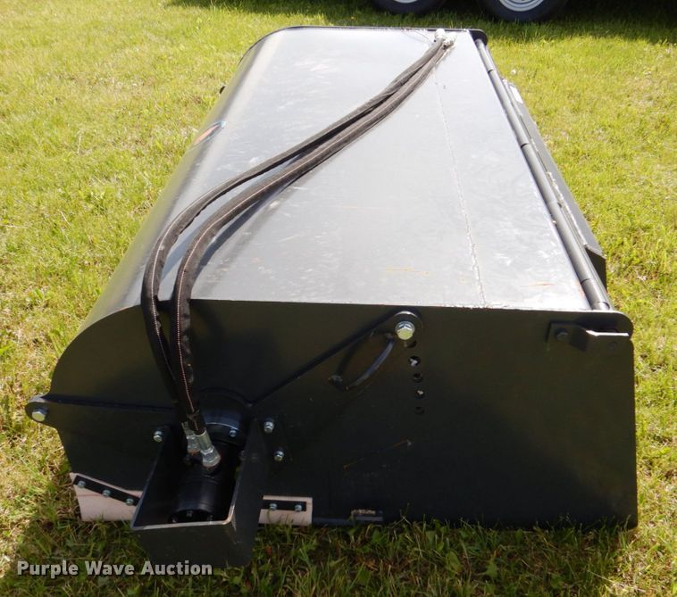 image for item MF9111 2022 Wolverine  skid steer sweeper