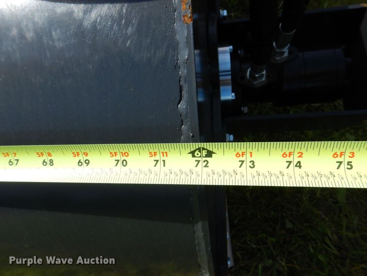 image for item MF9111 2022 Wolverine  skid steer sweeper