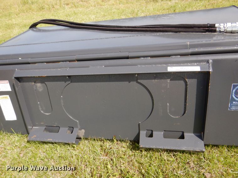 image for item MF9111 2022 Wolverine  skid steer sweeper