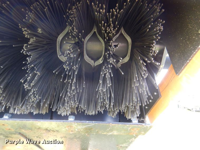 image for item MF9111 2022 Wolverine  skid steer sweeper