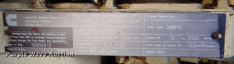 image for item MF9116 Ingersoll Rand RT708G  forklift