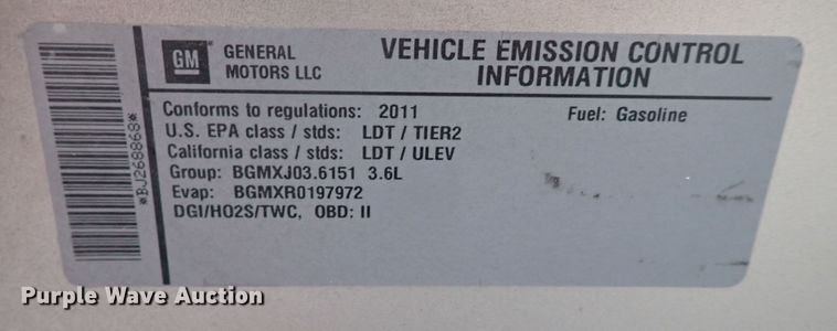 image for item MF9517 2011 GMC Acadia  SUV