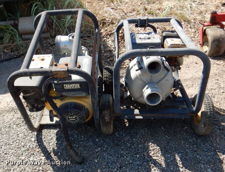 image for item MK9582 (2) Champion trash pumps