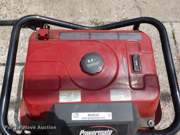 image for item MU9630 2011 Powermate PM105007.01  generator