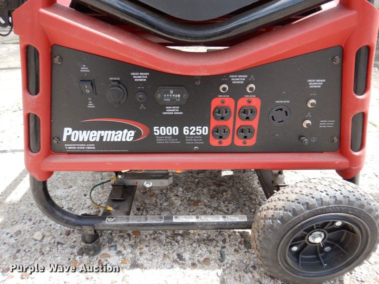 image for item MU9630 2011 Powermate PM105007.01  generator