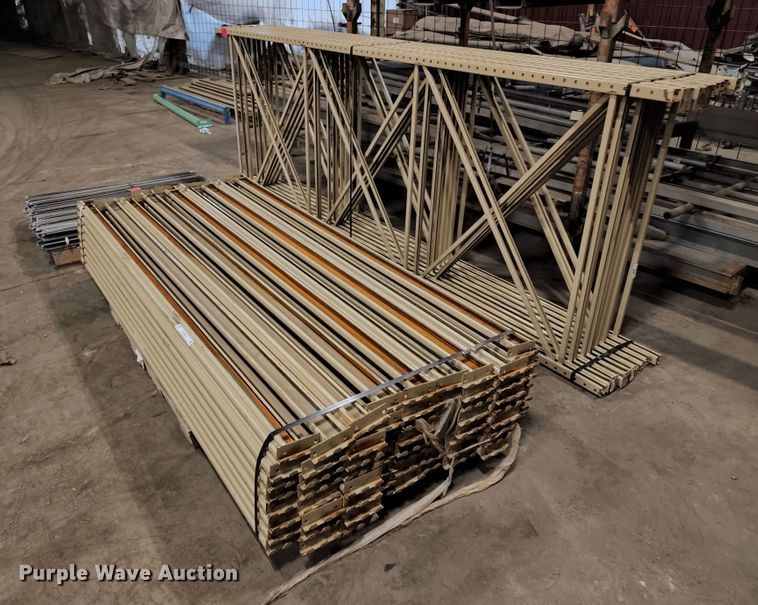 Pallet racking in Kansas City, MO Item ZA0094 for sale Purple Wave