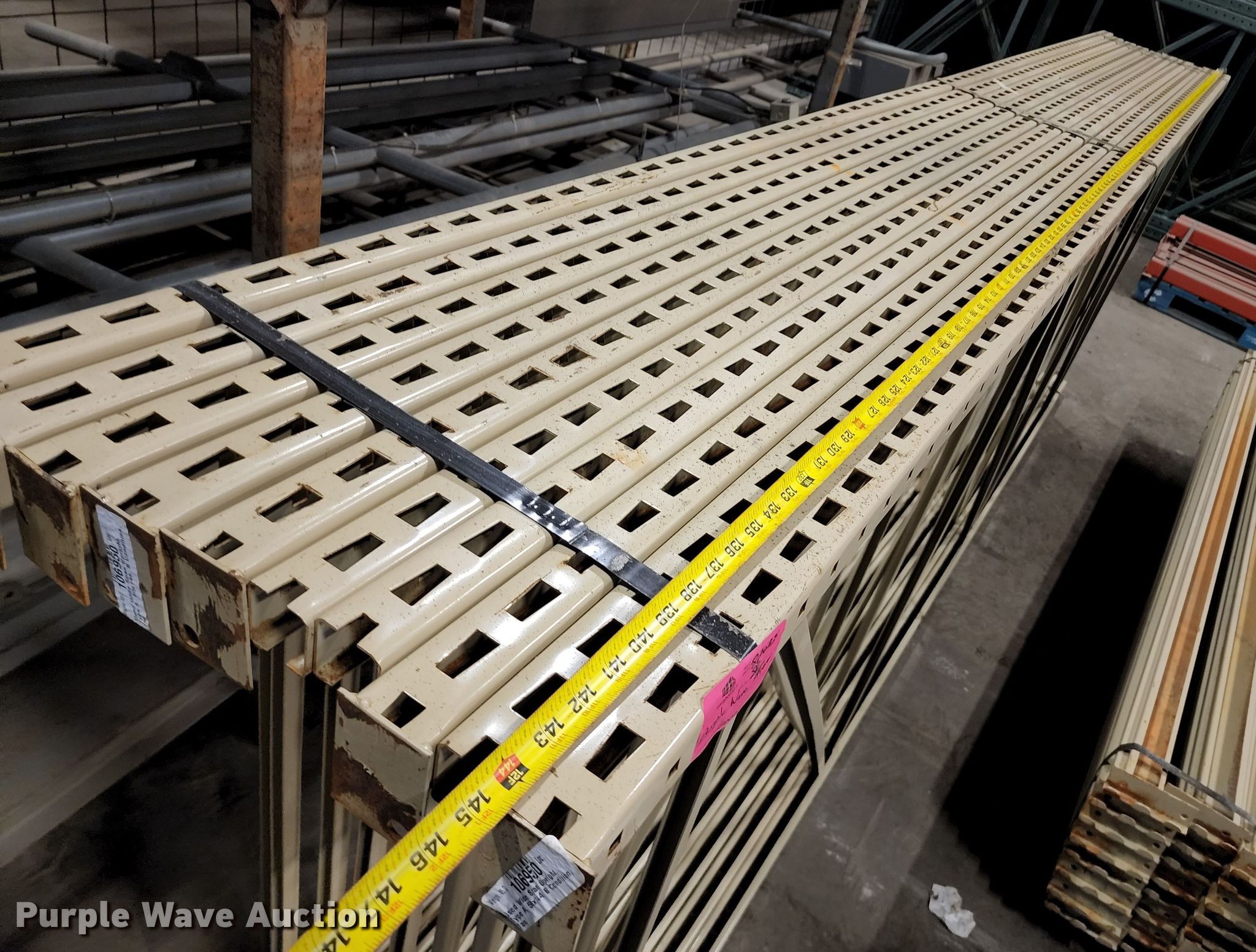 Pallet racking in Kansas City, MO Item ZA0094 sold Purple Wave