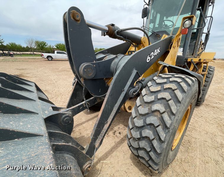 image for item DJ5132 2014 John Deere 624K  wheel loader