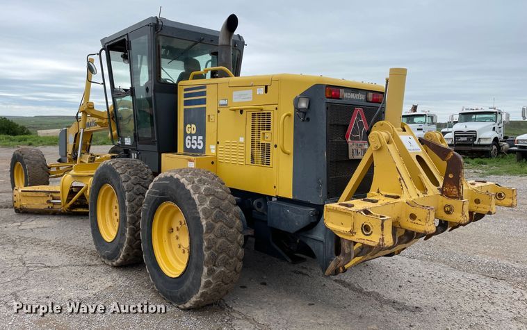 image for item DJ5199 2008 Komatsu GD655-3E0  motor grader