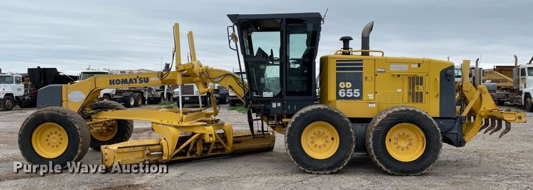 image for item DJ5199 2008 Komatsu GD655-3E0  motor grader