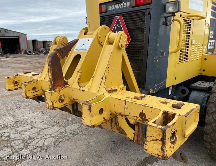 image for item DJ5199 2008 Komatsu GD655-3E0  motor grader