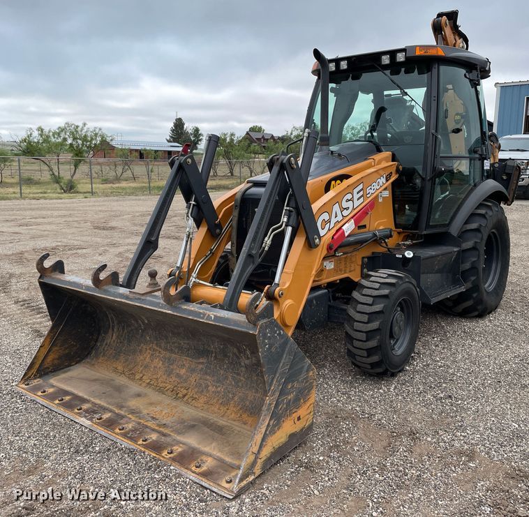 image for item DJ5203 2018 Case 580N EP  backhoe