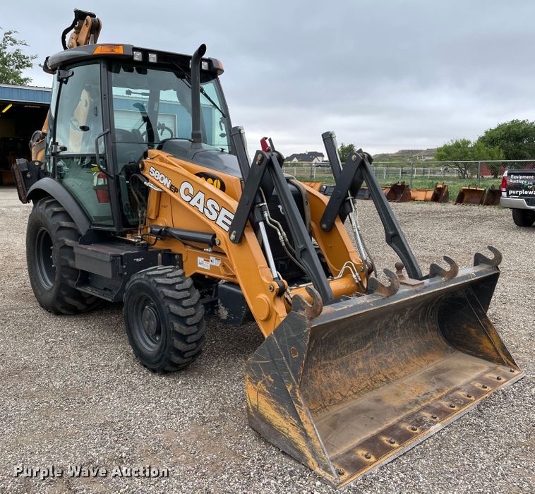 image for item DJ5203 2018 Case 580N EP  backhoe
