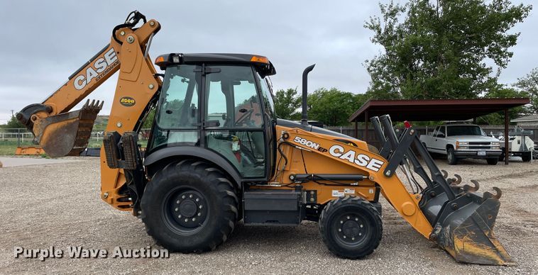image for item DJ5203 2018 Case 580N EP  backhoe