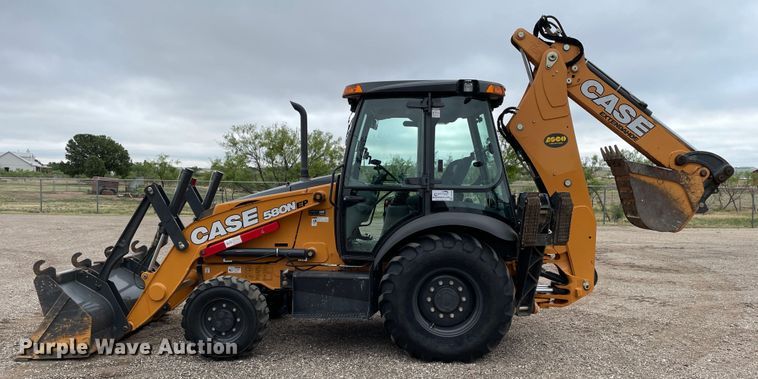 image for item DJ5203 2018 Case 580N EP  backhoe