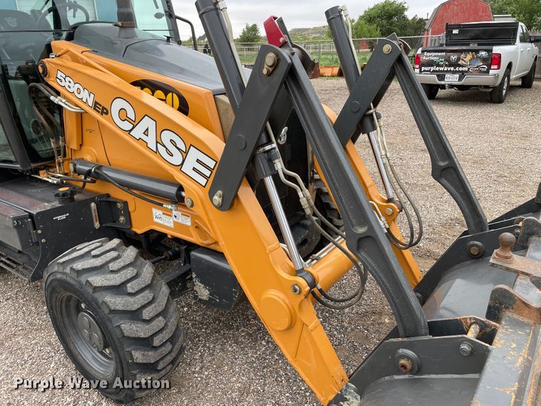 image for item DJ5203 2018 Case 580N EP  backhoe