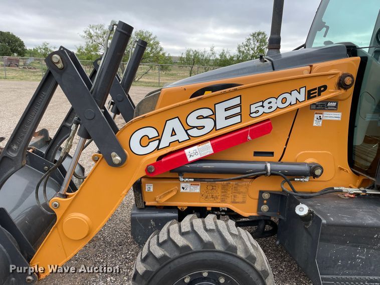 image for item DJ5203 2018 Case 580N EP  backhoe