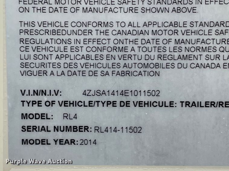 image for item DJ5204 2014 Terex RL4  light plant