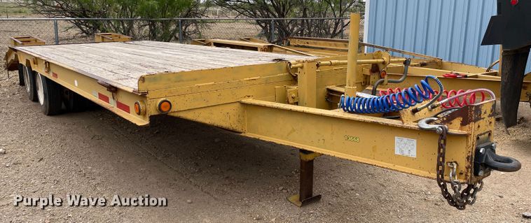 image for item DJ5205 2006 Belshe DT256  equipment trailer