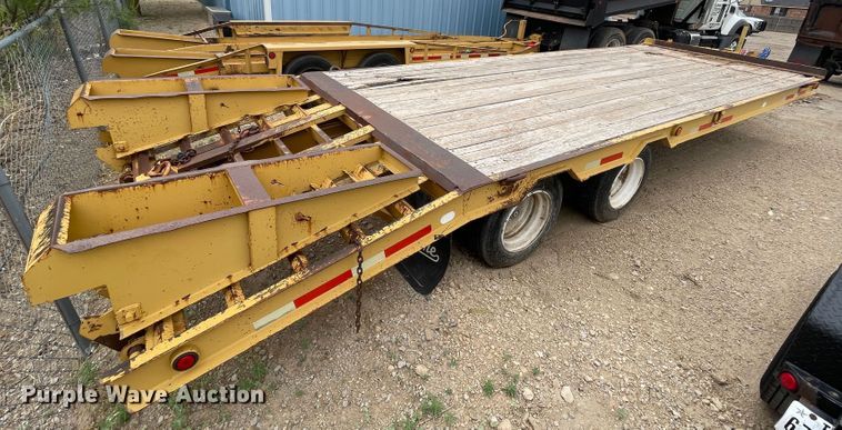 image for item DJ5205 2006 Belshe DT256  equipment trailer