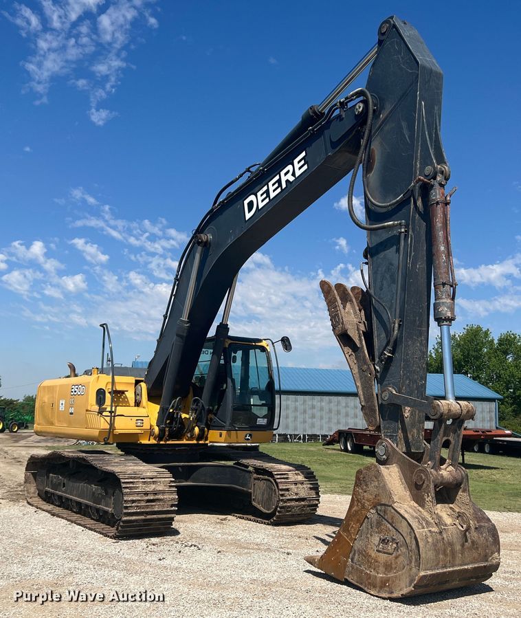 image for item DJ7651 2010 John Deere 350D LC  excavator