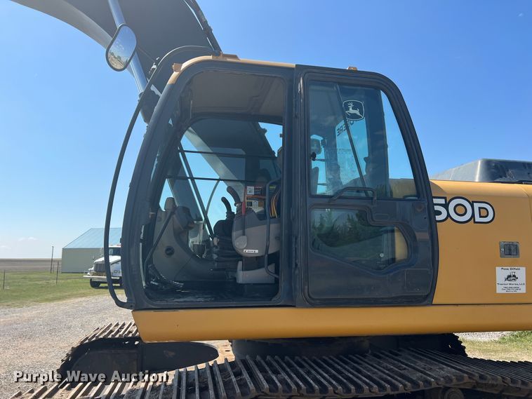 image for item DJ7651 2010 John Deere 350D LC  excavator