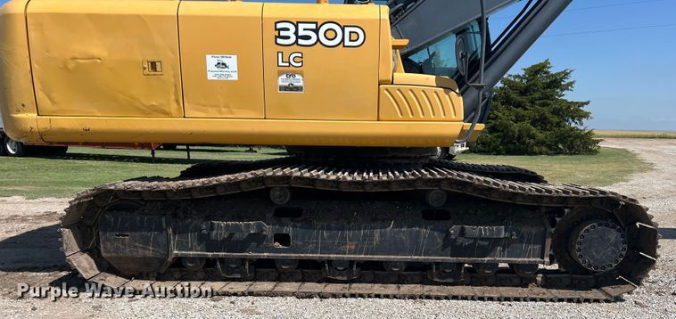 image for item DJ7651 2010 John Deere 350D LC  excavator