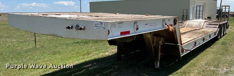 image for item DJ7654 2011 Nuttall 350DD  drop deck equipment trailer