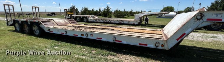 image for item DJ7654 2011 Nuttall 350DD  drop deck equipment trailer