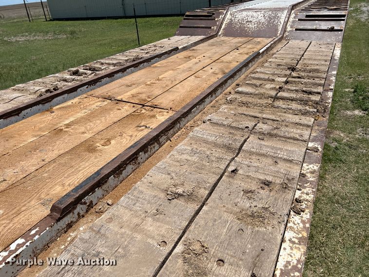 image for item DJ7654 2011 Nuttall 350DD  drop deck equipment trailer