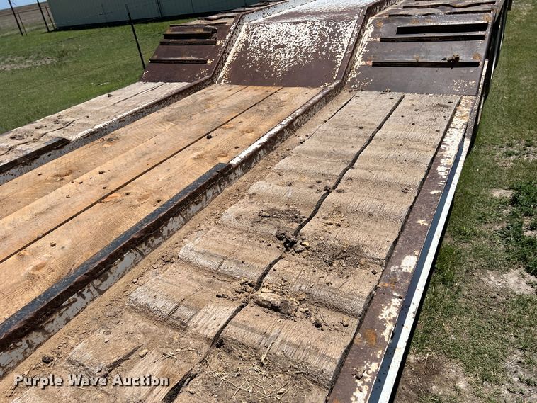 image for item DJ7654 2011 Nuttall 350DD  drop deck equipment trailer