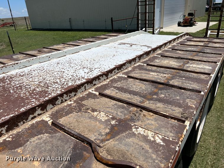 image for item DJ7654 2011 Nuttall 350DD  drop deck equipment trailer