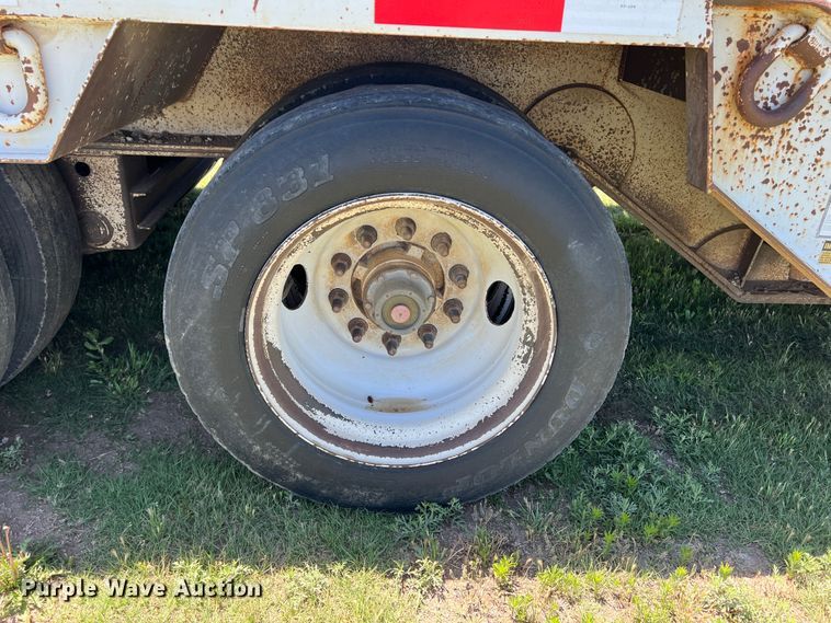 image for item DJ7654 2011 Nuttall 350DD  drop deck equipment trailer