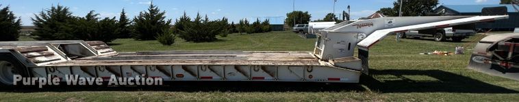 image for item DJ7655 2014 Nuttall 351 HD  lowboy equipment trailer