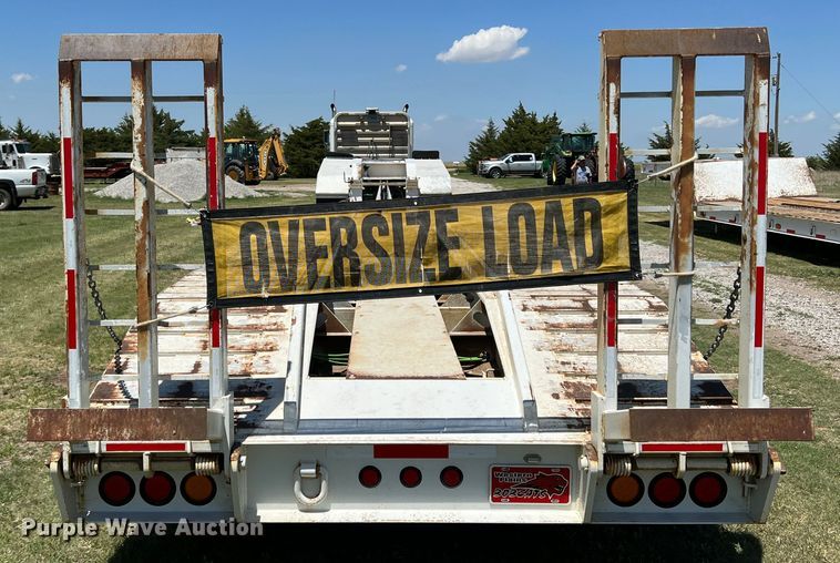 image for item DJ7655 2014 Nuttall 351 HD  lowboy equipment trailer