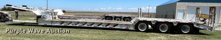 image for item DJ7655 2014 Nuttall 351 HD  lowboy equipment trailer