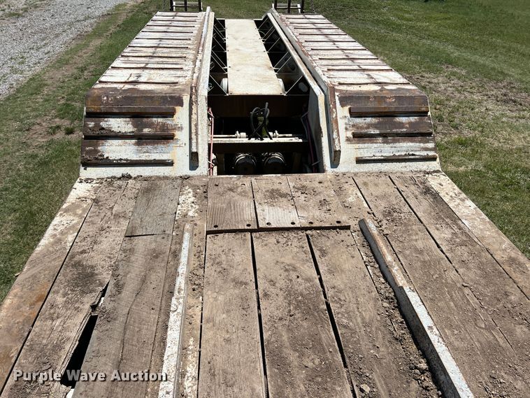 image for item DJ7655 2014 Nuttall 351 HD  lowboy equipment trailer