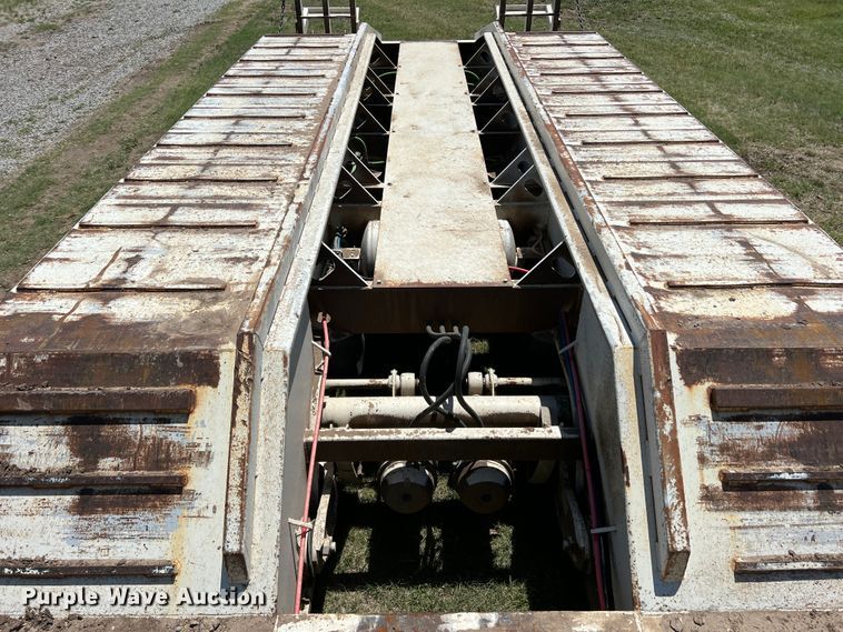 image for item DJ7655 2014 Nuttall 351 HD  lowboy equipment trailer