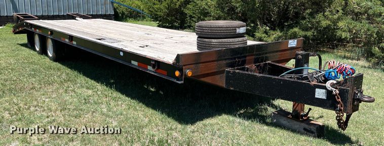 image for item DJ7656 2008 Belshe DT256  equipment trailer