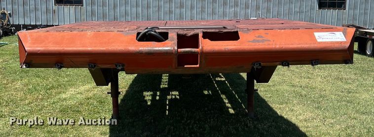 image for item DJ7659 1981 Multi Tech  drop deck equipment trailer