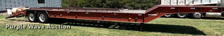 image for item DJ7659 1981 Multi Tech  drop deck equipment trailer